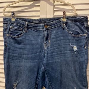 Mossimo low rise skinny sz16